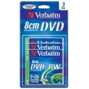miniDVD-RW Verbatim  1.4Gb, 2x, 3шт., Slim Jewel Case, (43593), блистер, записываемый DVD диск (DVD-RWMJ003/V2)