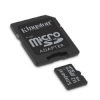 (SDC/2GB) Карта памяти Kingston, стандарт microSD (T-Flash), 2ГБ (для мобильных телефонов) (SDMicro-2GB/K)