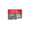 (SDSDQY-004G-U46A) Карта памяти SanDisk Mobile Ultra, стандарт microSDHC, 4Gb с адаптером SD, скорость 30МБ/с (200х) (SDMicro-4GBUltra/SD)