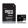 (AP16GMCSH4-R) Карта памяти Apacer, стандарт microSDHC, 16Gb, class 4, (для мобильных телефонов) (SDMicro4-16GB/AP)