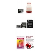 (TS16GUSDHC6-P3) Карта памяти Transcend, стандарт microSDHC класс 6, 16ГБ + картридер RDP3 (SDMicro6-16GB/TR+USB)