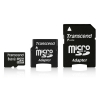 (TS8GUSDHC6-2) Карта памяти Transcend, стандарт microSDHC класс 6, 8Gb с двумя адаптерами (SDMicro6-8GB/TR-2)