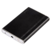 Корпус для жесткого диска 2.5" SATA, USB 2.0, отделка "под кожу", черный, Hama     [ObC] (H-53112)