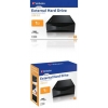 (47512) HDD портативный накопитель Вербатим, 1000GB 3.5" USB 2.0, черный (HDD-1000GB/VER3.5/B)