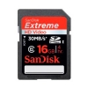 (SDSDX-016G-X46) Карта памяти SanDisk, стандарт SDHC, 16Gb, eXtreme HD Video, 45 МБ/с (SD-16GB-XHDVideo/SD)