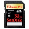 (SDSDXPA-032G-X46) Карта памяти SanDisk, стандарт SDHC Extreme Pro, 32Gb, 95 Мб/с (SD-32GB-XPROA/SD)