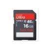 (SDSDU-016G-U46) Карта памяти SanDisk, стандарт SDHC Ultra, 16Gb class 10 UHS-I (SD10-16GB-U/SD)