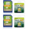 (AP16GSDHC10-R) Карта памяти Apacer, стандарт SDHC, 16Gb, class 10 (SD10-16GB/AP)