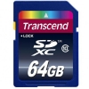 (TS64GSDXC10) Карта памяти Transcend, стандарт SDXC класс 10, 64Gb (SD10-64GB/TR)