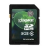 (SD10V/8GB) Карта памяти 8Gb Kingston, стандарт SDHC класс 10 (SD10V-8GB/K)