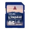 (SD4/16GB) Карта памяти Kingston, стандарт SDHC класс 4, 16Gb (SD4-16GB/K)