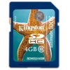 (SD6G2/4GB) Карта памяти 4Gb Kingston, стандарт SDHC класс 6 (SD6G2-4GB/K)