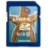 (SD6G2/8GB) Карта памяти 8ГБ Кингстон, стандарт SDHC класс 6 (SD6G2-8GB/K)
