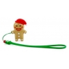 (PK110109-4LBR) НОВОГОДНИЙ подарочный набор Флэш-драйв Bone Gingerman driver 4Gb + шнурок, Retail (FD-4GB/B_GINGERMAN/X)