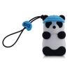 (DR08022-4B) Флэш-драйв Bone Panda driver Couple 4Gb, белый с голубой шляпой, Retail (FD-4GB/B_PANDA-С/B)