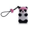 (DR08022-4P) Флэш-драйв Bone Panda driver Couple 4Gb, белый с розовой шляпой, Retail (FD-4GB/B_PANDA-С/P)