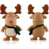 (DR09033-8BR) Флэш-драйв Bone Deer driver 8ГБ, коричневый с сумкой, Retail (FD-8GB/B_DEER/BR+B)