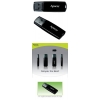 (AP16GAH322B-1) Флэш-драйв 16Gb Apacer AH 322, черный (FD-AH322/16GB/AP-B)