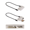 Устройство считывания/записи карт памяти всех стандартов All in One, USB3.0, поддержка UDMA, SDXC, *****, белый, Hama     [ObF] (H-108037)