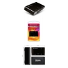 (TS-RDP8K) Устройство считывания/записи карт памяти SDMicro, MemoryStick Transcend P8, USB 2.0, черный (TS-Card Rdr P8)