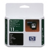 HP №11 Печатающая головка для струйных принтеров HP Color Inkjet c1700/Business Inkjet 1000/1200/2000/2200/2300/2600/2800 серии, черный (HP-C4810A)