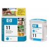 HP №11 Картридж для принтеров HP Business inkjet 1700/2600/1100серии/2200/2300 серии/officejet 9100/20/30,голубой, 28мл. (HP-C4836A)
