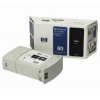 HP №80 Картридж для принтеров HP DesignJet 1050C/1055CM/1000 серии, черный, 350мл. (HP-C4871A)