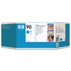 HP №90 Картридж для принтеров HP Designjet 4000 серии ,голубой, 225мл. (HP-C5060A)