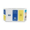 HP №90 Картридж для принтеров HP Designjet 4000 серии ,желтый , 400мл. (HP-C5065A)