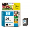 HP №56 Картридж  для принтеров HP Deskjet 450C/5550/5100/5600/5850/9600/PSC1100/1200/1210/1310/Photosmart7150/7260/7345, черный, 19мл. (HP-C6656A)