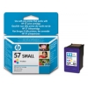 HP №57 Картридж (малой емкости) для принтеров HP DJ 5150/5550/5652, DJ 7150/7350/7550/7260, DJ 2110/2210, OfficeJet 6110, трехцветный, 4.5 мл. (HP-C6657GE)