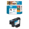 HP №70 Печатающая головка для Designjet Z32100/Z3100. Photosmart Pro B9100, матовый чёрный и голубой, 16 000 стр (HP-C9404A)