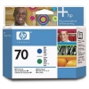 HP №70 Печатающая головка для Designjet Z32100/Z3100, Photosmart Pro B9100, синяя и зелёная (HP-C9408A)
