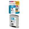 HP №38 Картридж для Photosmart Pro B9180, с чёрными чернилами Vivera на пигментной основе,  23000 стр (HP-C9413A)