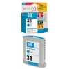 HP №38 Картридж для Photosmart pro B9180, голубой, 27 мл (HP-C9415A)