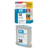 HP №38 Картридж для Photosmart pro B9180, светло-голубой, 1 080 страниц (HP-C9418A)