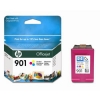 HP №901 Картридж для HP Officejet J4580, цветной, 360 стр (HP-CC656AE)