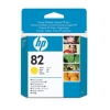 НР №82 Картридж для HP DesignJet 500/500PS/510, желтый, 28 мл (HP-CH568A)