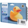 EPSON Набор картриджей (4шт) для Stylus Photo RX520/R240 (EPT05564010)