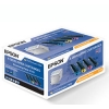 EPSON Комплект картриджей (экономичная упаковка) для AcuLaser C900. Черный картридж (4500 стр.) и три цветных (CMY) стандартной емкости (1500 стр. каж (EPLS051110)