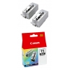 CANON Чернильница для BJ-I70. Двойная упаковкв. Черная. 121 страниц. (BCI-15Black)