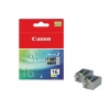 CANON Картридж для PIXMA iP90, SELPHY DS700 и DS810DS700. Двойная упаковка. Трехцветный. 199 страниц. (BCI-16Color)