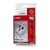 CANON Комплект  картриджей для принтеров Canon BJC-5500/2000/2100/4100/4550/4650/4200/4300/4400//S100. Черный и цветной. (BCI-21BK/CLMULTIPACK)