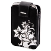 Сумка для навигатора Velvet Flower, S2, 8.0х2.5х13.0см, вельвет, черный, Hama     [OhB] (H-93743)