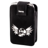 Сумка для навигатора Velvet Skull, S2, 8.0х2.5х13.0 см,вельвет, черный, Hama     [OhB] (H-93744)