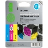 Картридж CACTUS  №141 (трехцветный) для  HP DeskJet D4263/D4363/D5360; OfficeJet J5783/J6413; PhotoSmart C4273/C4283/C4343/C4383/C4473/C4483/C4583/C52 (CS-CB337)