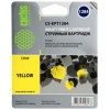 Картридж CACTUS CS-EPT1284 для  Epson Stylus S22/SX125/SX420/SX425; Office BX305,желтый,7мл