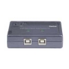 Переключатель, USB 2.0,  полуавтоматический, 1:2, серый, Hama     [ObC] (H-42041)