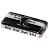 Концентратор USB 2.0 1:7, активный, черный/серебристый, Hama     [OxC] (H-49018)