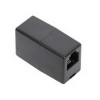 Адаптер телефонный 6p6c (f-f) удлинительный, черный, Hama     [ObT] (H-44433)
